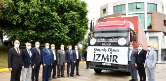 MTOSB'den İzmir'e yardım tırı