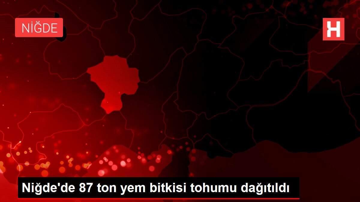 Niğde'de 87 ton yem bitkisi tohumu dağıtıldı Niğde'de 87 ton yem bitkisi tohumu dağıtıldı