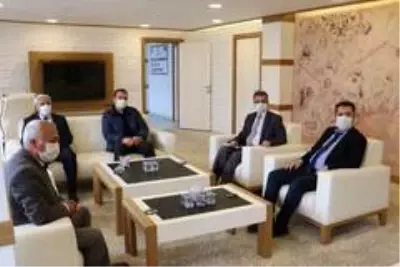 TCDD heyeti Havza Belediye Başkanı Özdemir'i ziyaret etti