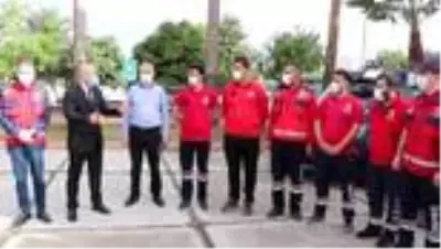 İzmir'deki depremde görev alan Adana UMKE ekibine teşekkür belgesi İzmir'deki depremde görev alan Adana UMKE ekibine teşekkür belgesi