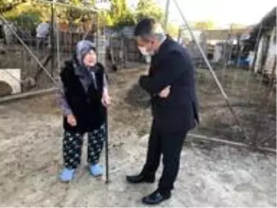 Kaymakam Taşçı engelli ve yaşlıları yalnız bırakmıyor Kaymakam Taşçı engelli ve yaşlıları yalnız bırakmıyor