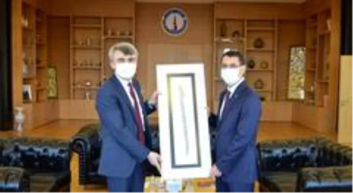 Türkmenistan Ankara Büyükelçisi Amanlıyev'den DPÜ'ye ziyaret