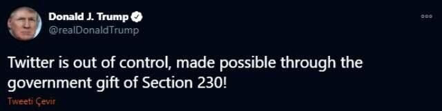 Twitter ve Facebook ile Trump arasındaki savaş büyüyor! Paylaşımları engellenince 'Kontrolden çıktı' dedi
