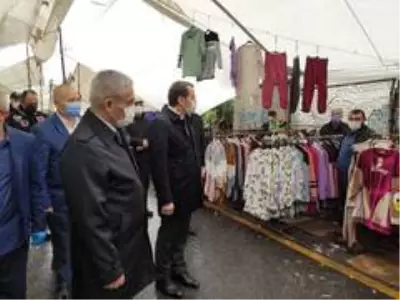 Zabıta ekibi eline megafonu alıp uyardı Zabıta ekibi eline megafonu alıp uyardı