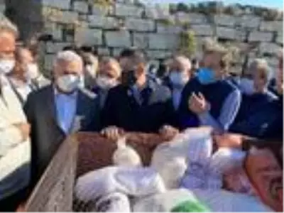 Son dakika! Bakan Pakdemirli ve Binali Yıldırım'dan Seferihisar ziyareti