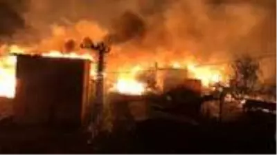 Kastamonu'da 14 haneli köyde 10 ev ve bir cami yandı Kastamonu'da 14 haneli köyde 10 ev ve bir cami yandı