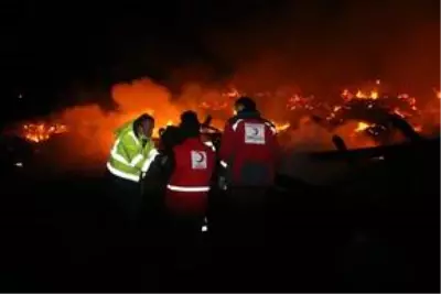 Kastamonu'da 14 haneli köyde 10 ev ve bir cami yandı