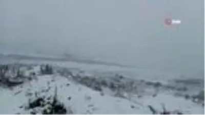Yaylalar beyaza büründü Yaylalar beyaza büründü