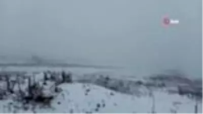 Yaylalar beyaza büründü Yaylalar beyaza büründü