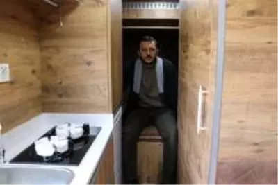 Dışarıdan bakıldığında minibüs gibi gözükse de içi bambaşka Dışarıdan bakıldığında minibüs gibi gözükse de içi bambaşka