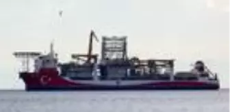 "Kanuni Sondaj Gemisi" Yenikapı açıklarında