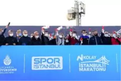 N Kolay 42. İstanbul Maratonu başladı N Kolay 42. İstanbul Maratonu başladı