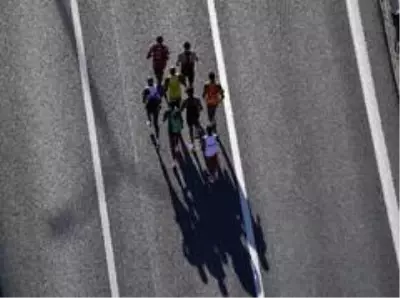 N Kolay 42. İstanbul Maratonu başladı N Kolay 42. İstanbul Maratonu başladı