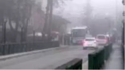 Bartın ve Bolu'da yoğun sis etkili oluyor Bartın ve Bolu'da yoğun sis etkili oluyor