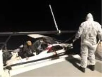Bodrum'da 8 kaçak göçmen kurtarıldı Bodrum'da 8 kaçak göçmen kurtarıldı