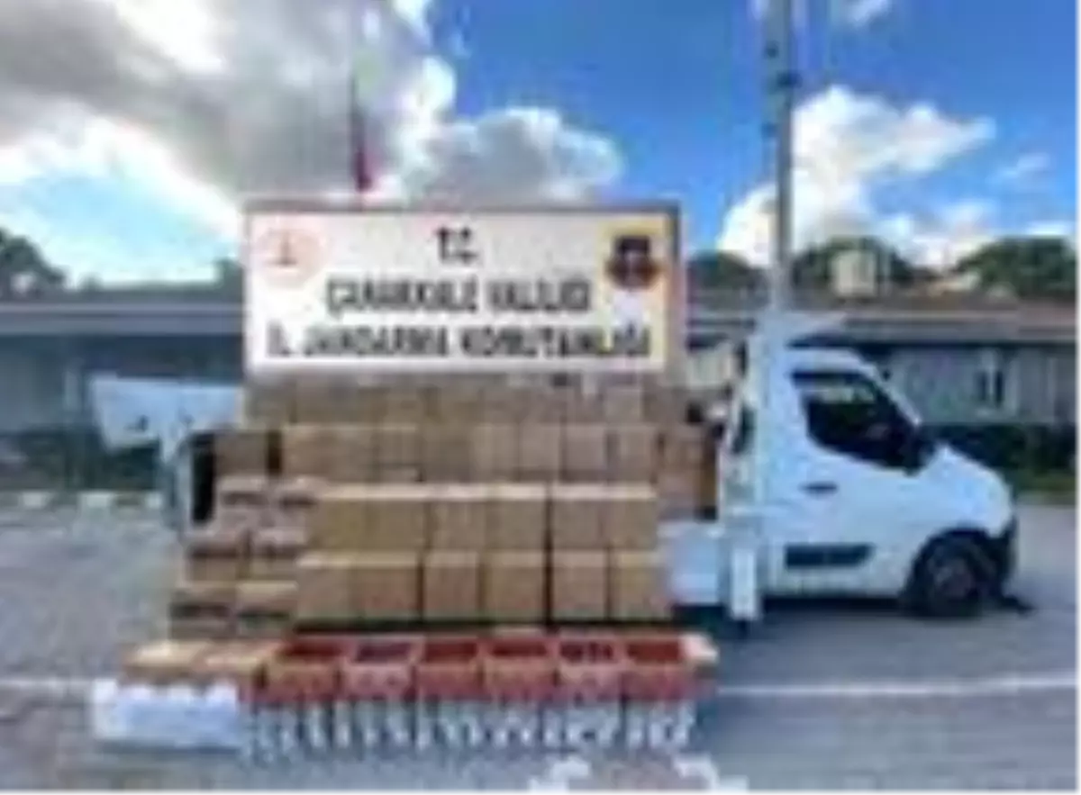 Son dakika... Çanakkale'de 2 ton 620 litre etil alkol ele geçirildi