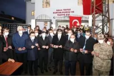 Erzurumlu iş adamı kaybettiği oğlu adına Kur'an Kursu ve Taziye Evi yaptırdı Erzurumlu iş adamı kaybettiği oğlu adına Kur'an Kursu ve Taziye Evi yaptırdı