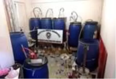 Mersin'de 1700 litre sahte içki ele geçirildi Mersin'de 1700 litre sahte içki ele geçirildi
