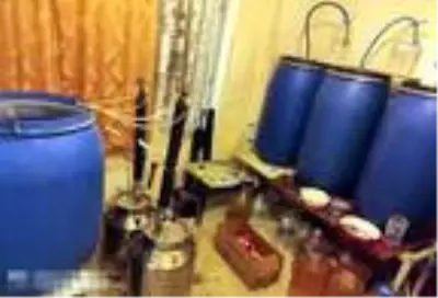 Mersin'de 1700 litre sahte içki ele geçirildi Mersin'de 1700 litre sahte içki ele geçirildi
