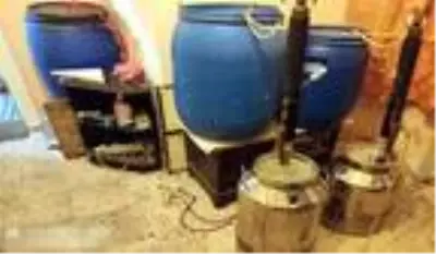 Mersin'de 1700 litre sahte içki ele geçirildi Mersin'de 1700 litre sahte içki ele geçirildi