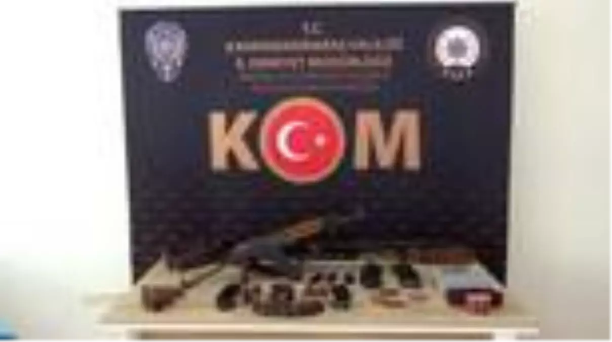 Uzun namlulu silah ve mühimmat ele geçirildi