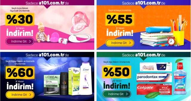 A101, 9-12 Kasım indirimli ürünler kataloğunu yayınladı