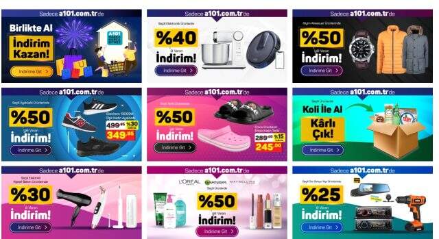 A101, 9-12 Kasım indirimli ürünler kataloğunu yayınladı