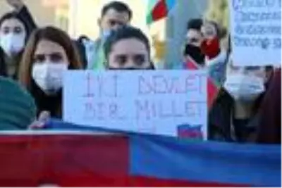 Azerbaycan'ın Karabağ zaferi Eskişehir'de coşkuyla kutlandı Azerbaycan'ın Karabağ zaferi Eskişehir'de coşkuyla kutlandı