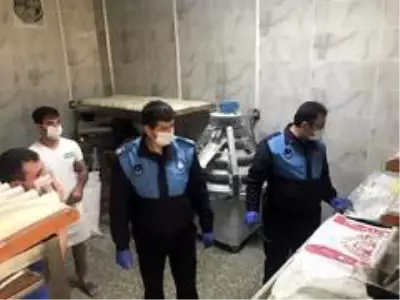Bafra'da fırınlarda gramaj denetimi Bafra'da fırınlarda gramaj denetimi