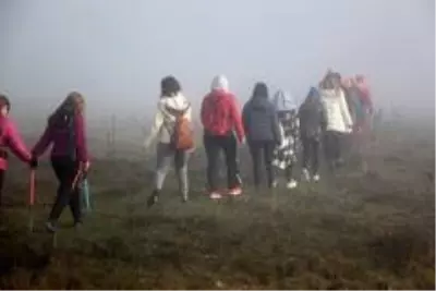 Bolu'da sisler içinde Atatürk için 'Sonsuzluk Yürüyüşü' Bolu'da sisler içinde Atatürk için 'Sonsuzluk Yürüyüşü'