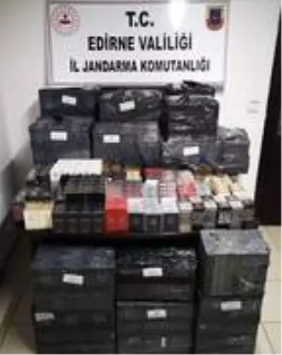 Edirne'de 2 bin 738 kaçak parfüm ele geçirildi Edirne'de 2 bin 738 kaçak parfüm ele geçirildi