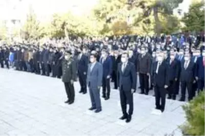 Gazi Mustafa Kemal Atatürk, vefatının 82. yıl dönümünde Burdur'da anıldı Gazi Mustafa Kemal Atatürk, vefatının 82. yıl dönümünde Burdur'da anıldı