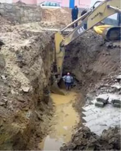 Hüyük'te mahalle çeşmeleri için sondaj çalışmaları başladı Hüyük'te mahalle çeşmeleri için sondaj çalışmaları başladı