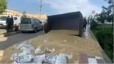 Karayolu buğday ambarına döndü