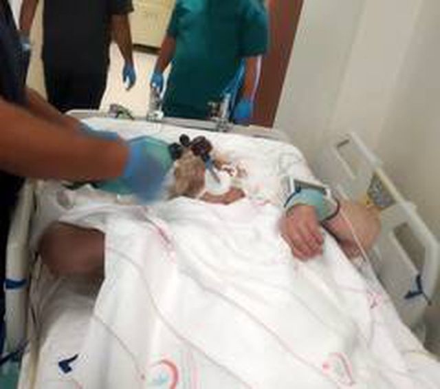 Yaşlı kadın, tedavi olmak için gittiği hastanenin ambulansında çıkan yangın sonucu yaşamını yitirdi