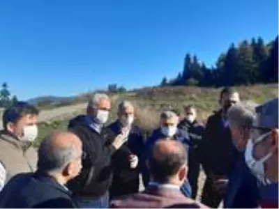 Vali Çakır, Kerte Yolunda incelemelerde bulundu