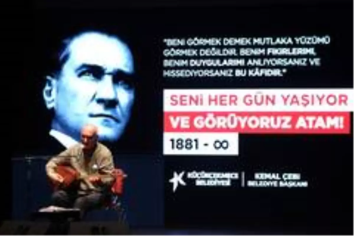 10 Kasım'da Ata'nın sevdiği şarkılar, Küçükçekmece'de yankılandı