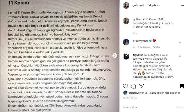 Ali Sunal'dan babasının doğum gününe özel duygusal paylaşım Ali Sunal'dan babasının doğum gününe özel duygusal paylaşım