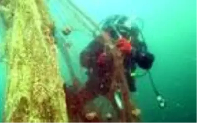 Çanakkale Boğazı hayalet ağlardan kurtarıldı Çanakkale Boğazı hayalet ağlardan kurtarıldı