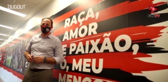 Flamengo'nun Yeni Teknik Direktörü Rogerio Ceni Takımla Buluştu