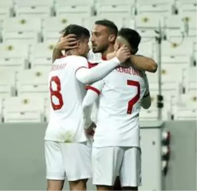 Türkiye hazırlık maçında Hırvatistan ile 3-3 berabere kaldı