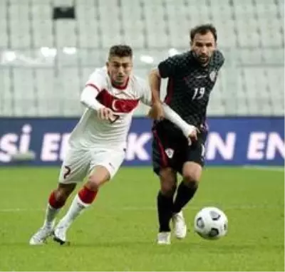 Türkiye hazırlık maçında Hırvatistan ile 3-3 berabere kaldı