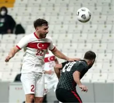 Türkiye hazırlık maçında Hırvatistan ile 3-3 berabere kaldı