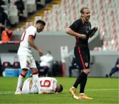 Türkiye hazırlık maçında Hırvatistan ile 3-3 berabere kaldı