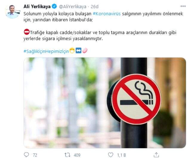 İstanbul'da sigara içilmesi yasaklanan yerleri Vali Yerlikaya açıkladı