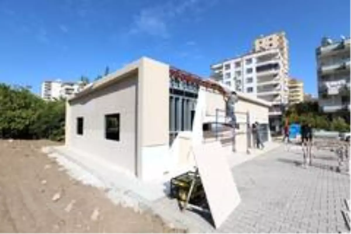 Mezitli Belediyesi Basın Evi bu ay sonu tamamlanıyor