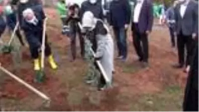 Sancaktepeli öğrenciler toprağa fidan dikerek geleceğe nefes oldu Sancaktepeli öğrenciler toprağa fidan dikerek geleceğe nefes oldu