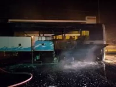 Tekirdag Da Yolcu Otobusunden Yangin Haberler Com 3 Sayfa