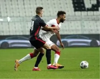 Türkiye hazırlık maçında Hırvatistan ile 3-3 berabere kaldı