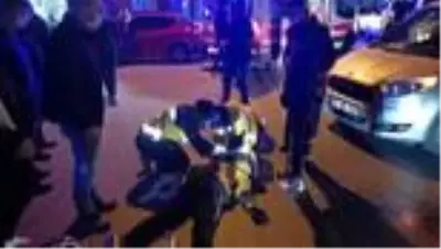 2 kardeşin yaralandığı trafik kazası güvenlik kamerasında 2 kardeşin yaralandığı trafik kazası güvenlik kamerasında